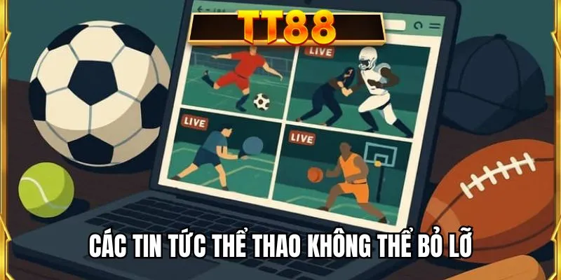 Các tin tức thể thao không thể bỏ lỡ